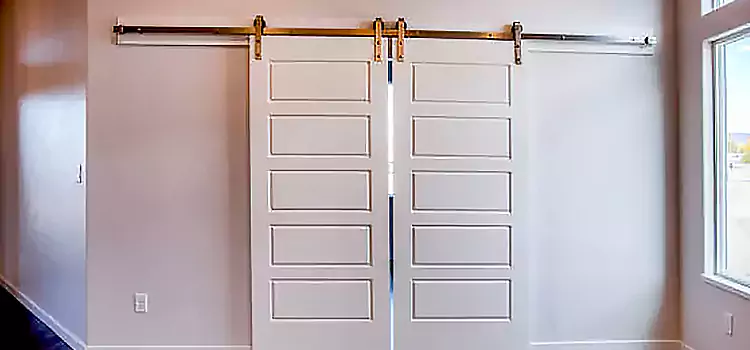 Glass Barn Door with Installation Hardware Kit Makakilo